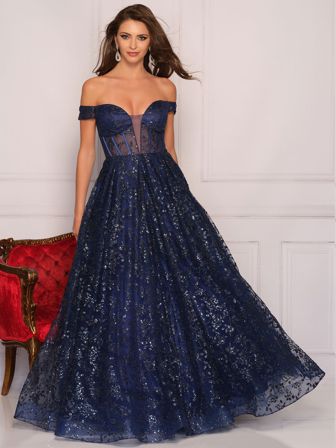 Dave & Johnny Prom Dress A10544 - Dave & Johnny Dave & Johnny Prom Dress A10544 - Dave & Johnny