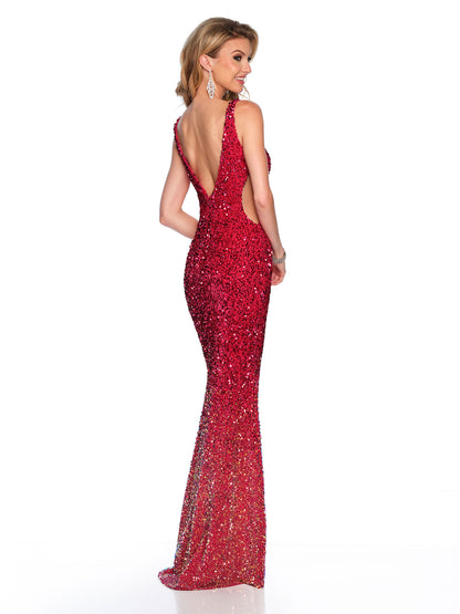 SEQUIN OMBRE GOWN