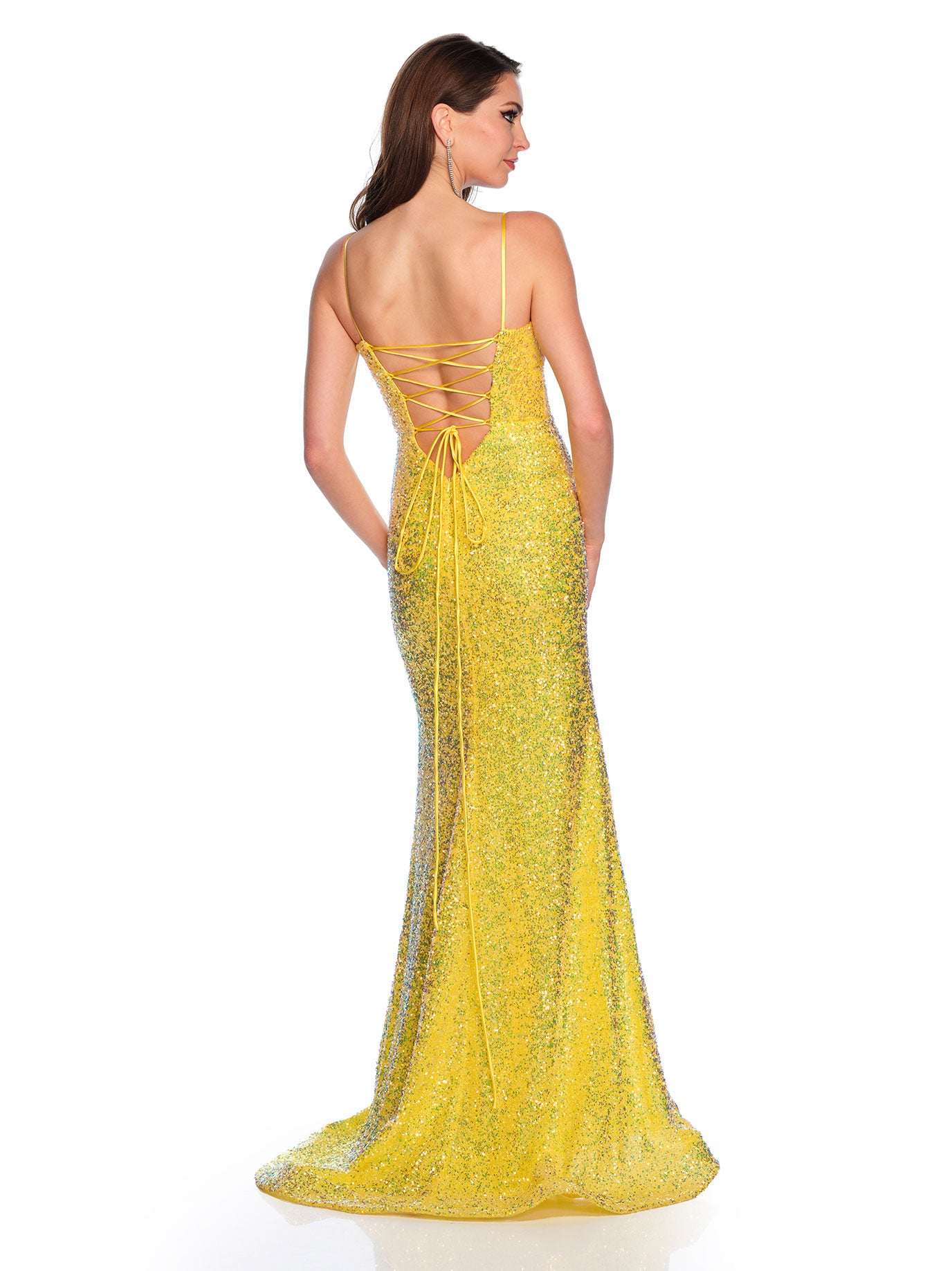 SPARKLE SEQUINS TRUMPET GOWN