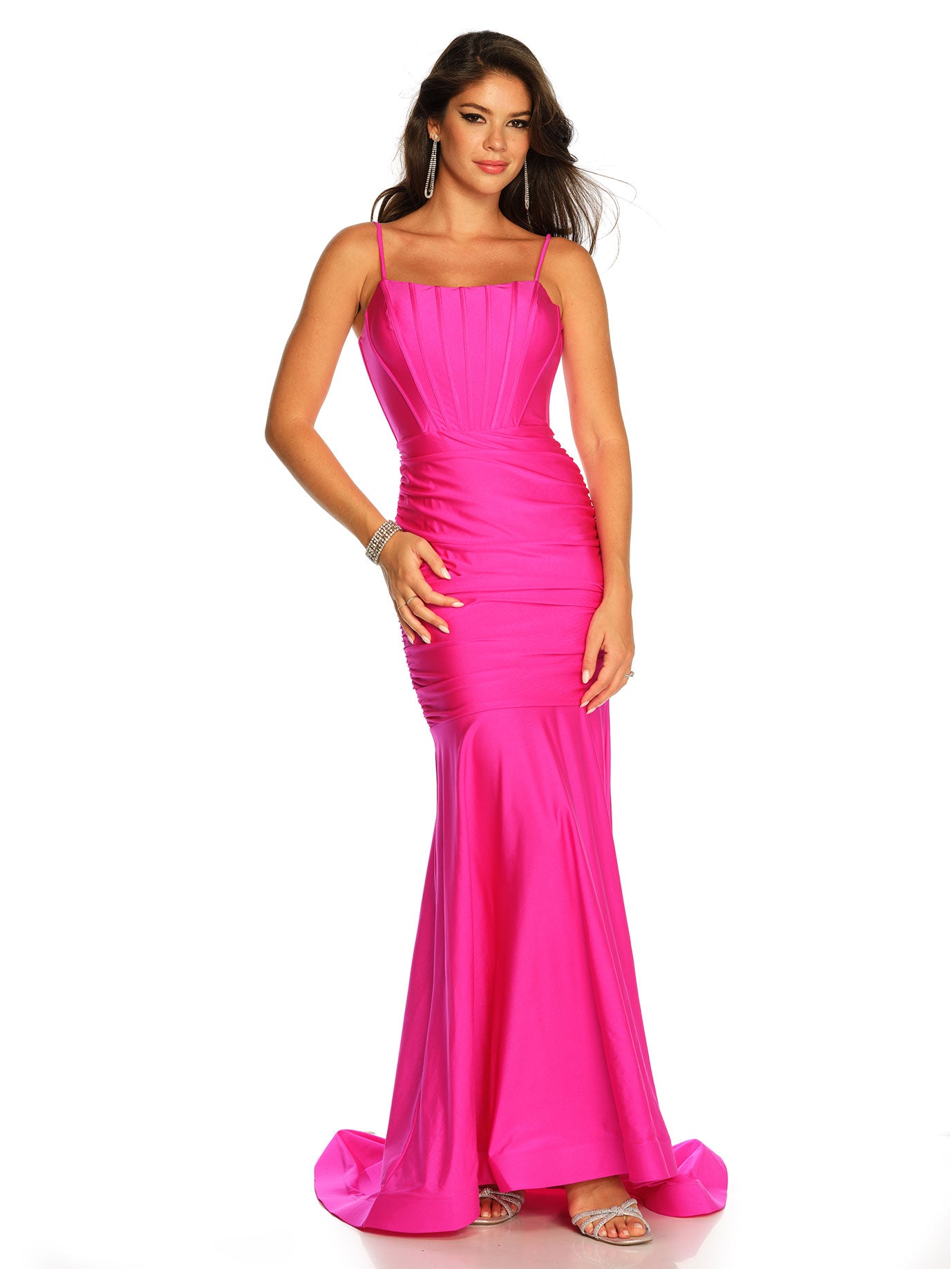 SEQUIN HALTER GOWN