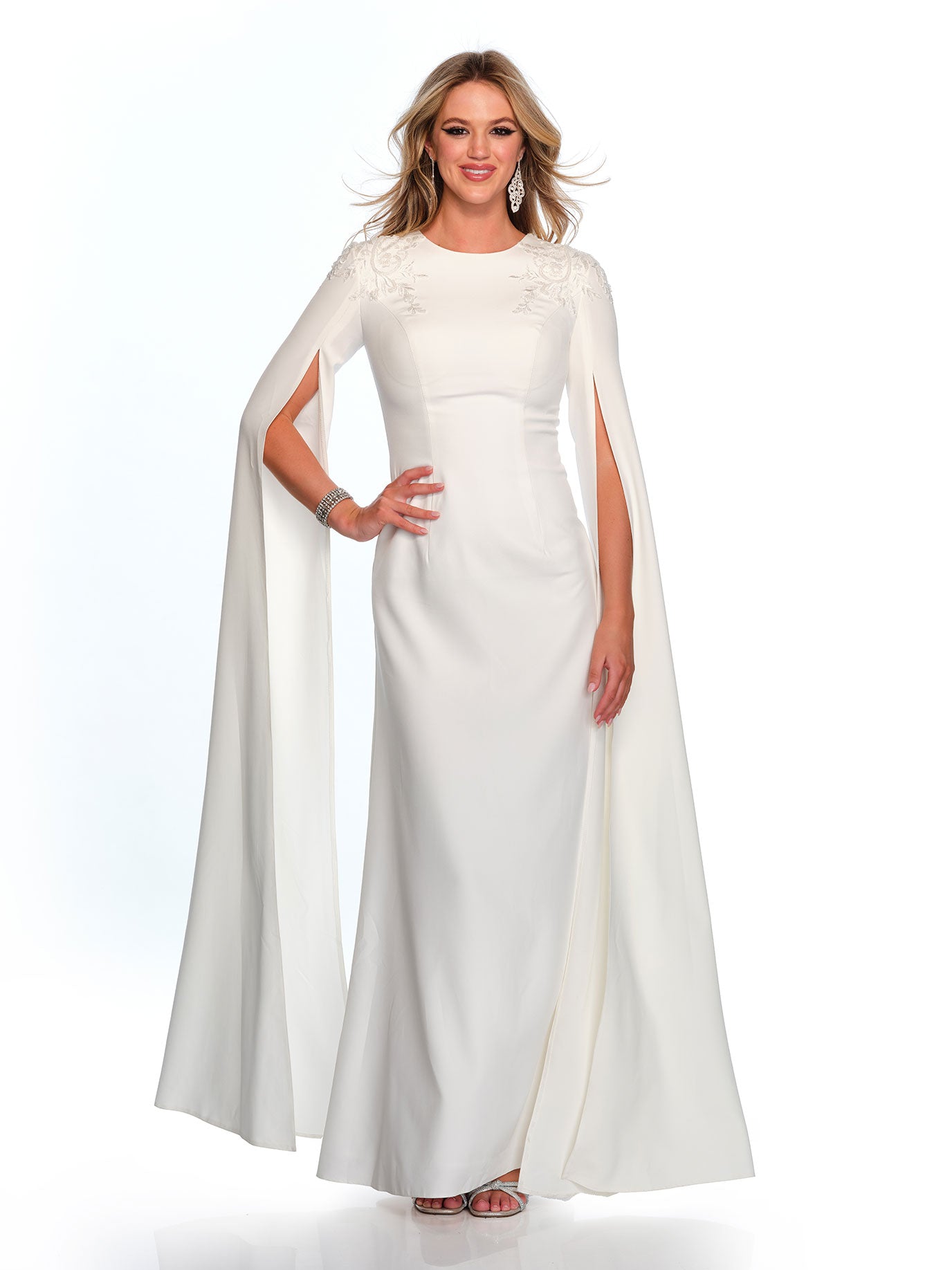 FITTED LONG SLEEVE WEDDING DRESS