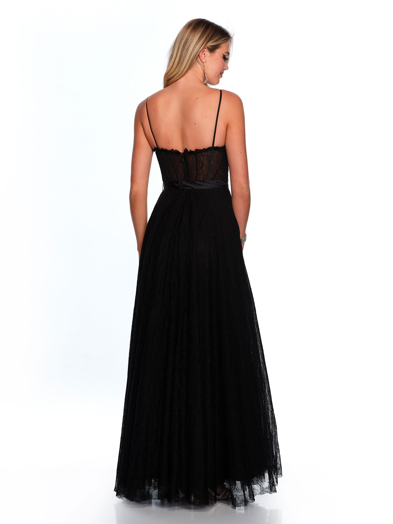 LACE CORSET GOWN