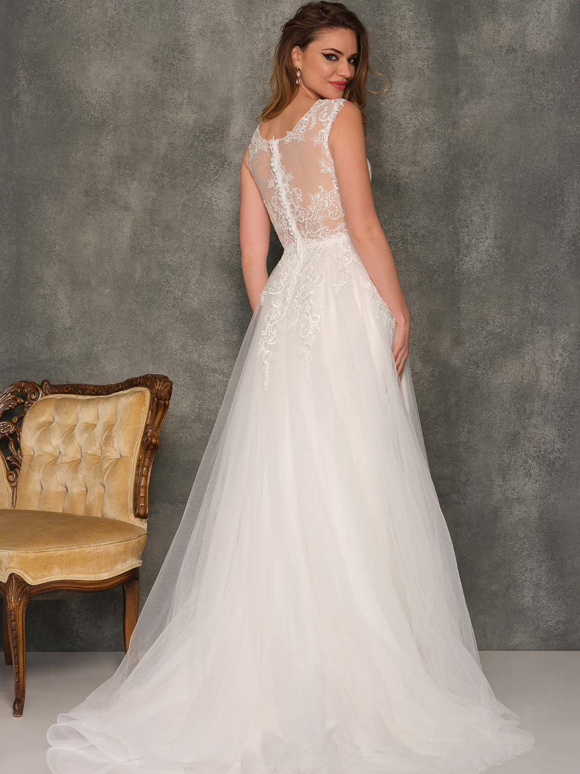 A-LINE BALLGOWN WEDDING DRESS