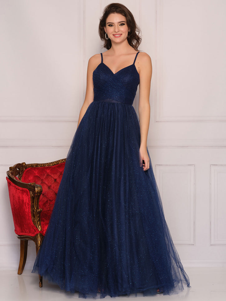 Dave and johnny on sale blue prom dress