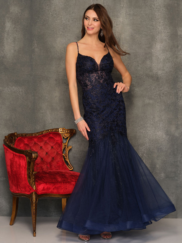 FITTED MERMAID GOWN