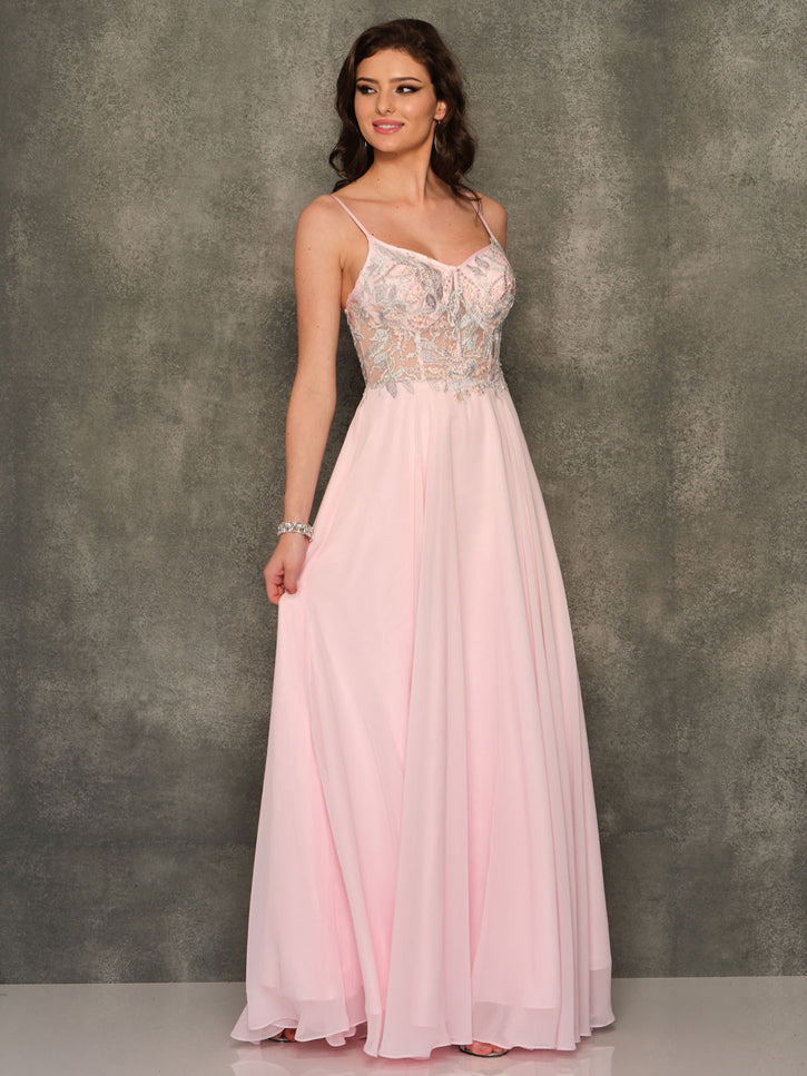 dave and johnny pink prom dress Dave & Johnny Prom Dress 12136