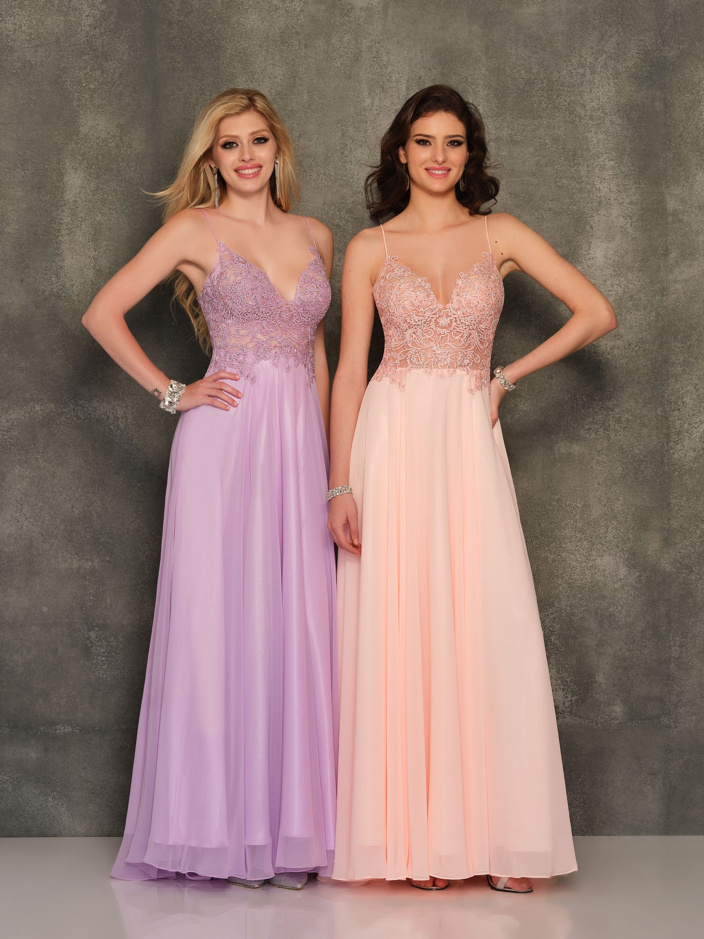 FLOWY CHIFFON GOWN