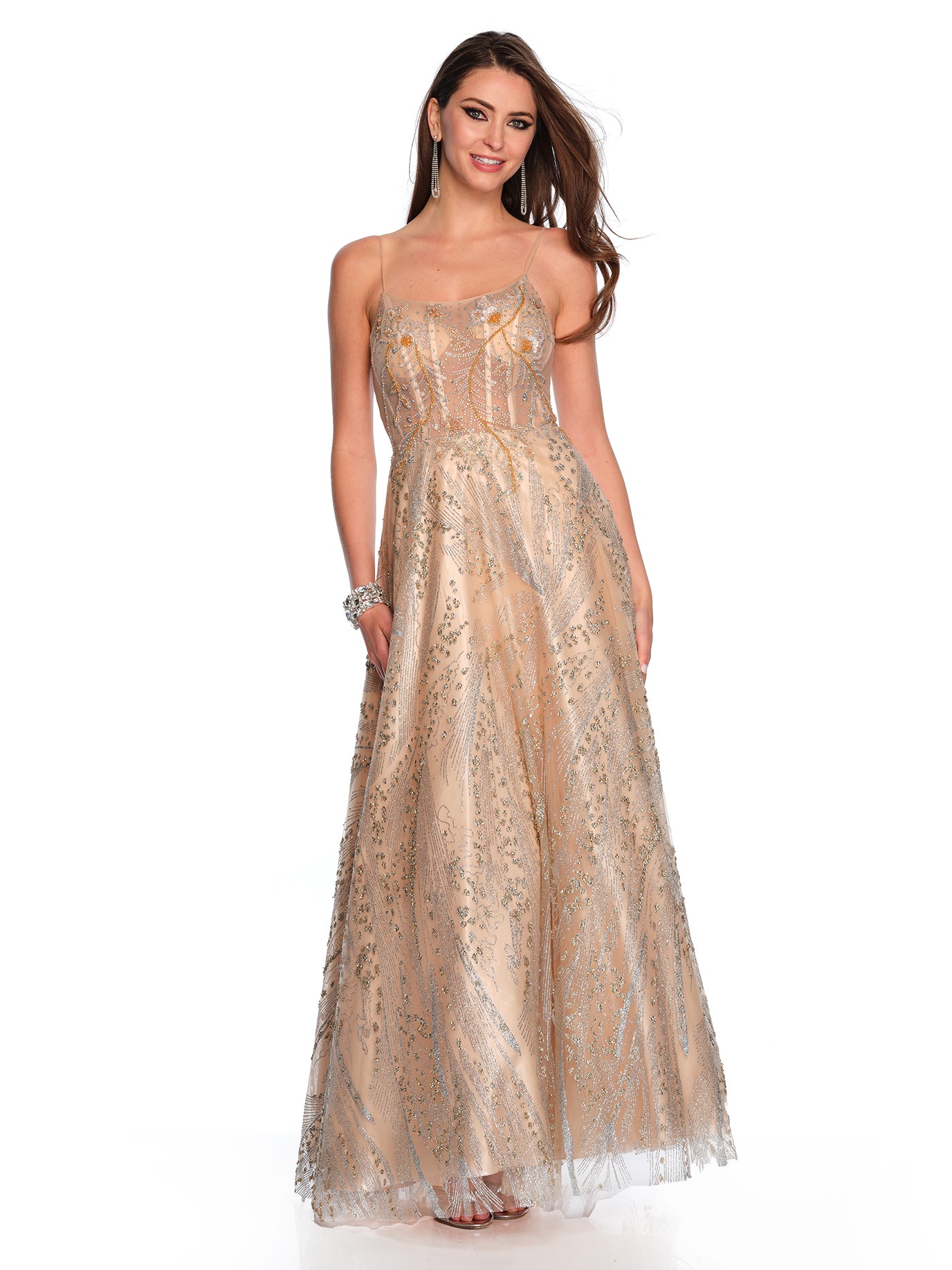 Dave & Johnny Prom Dress 11534