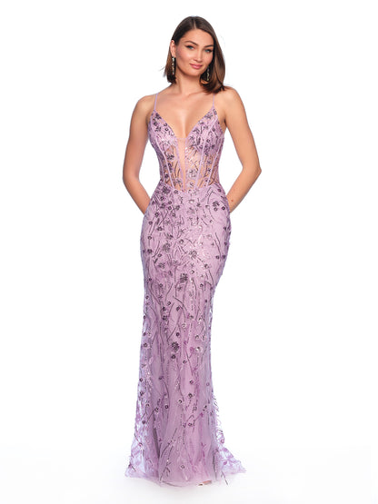 Dave & Johnny Prom Dress 11838