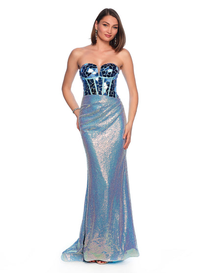 Dave & Johnny Prom Dress 12036