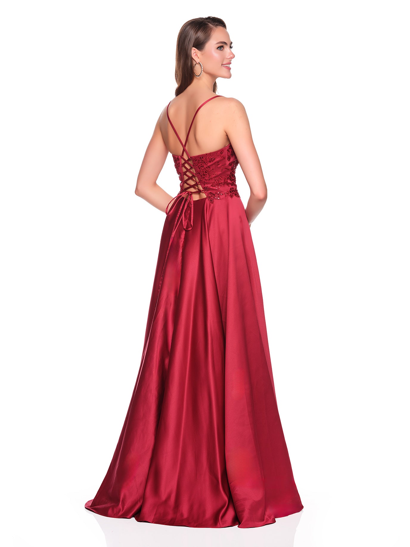 ALINE FLOWY DRESS WITH EMBELLISHED TOP