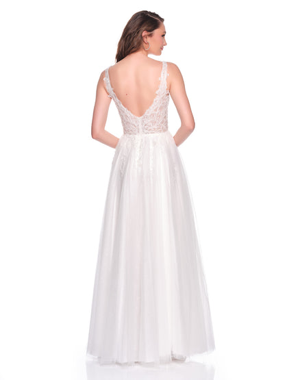 ALINE EMBROIDERED BRIDAL GOWN
