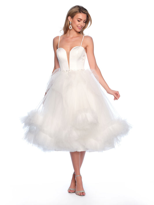 CUPCAKE TULLE DRESS WITH SWEETHEART BODICE