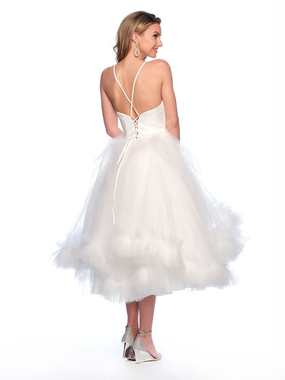 CUPCAKE TULLE DRESS WITH SWEETHEART BODICE