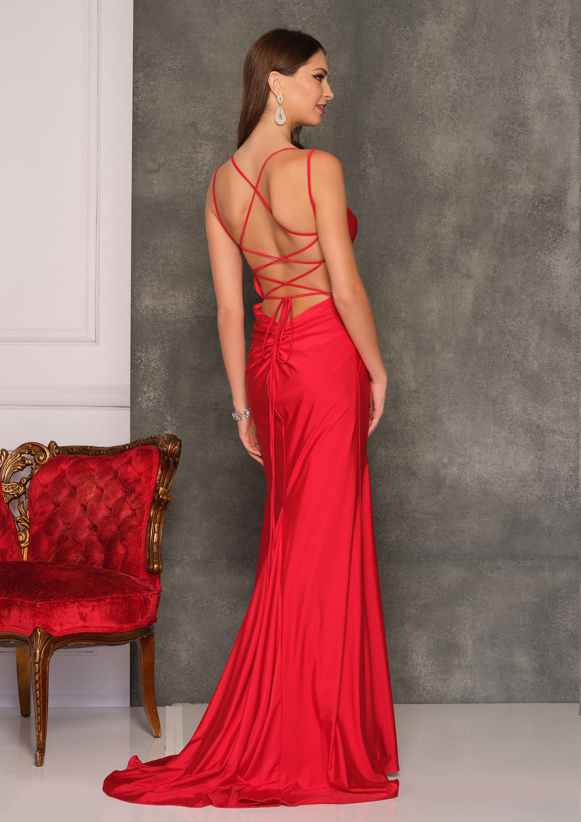 By johnny clearance red dress