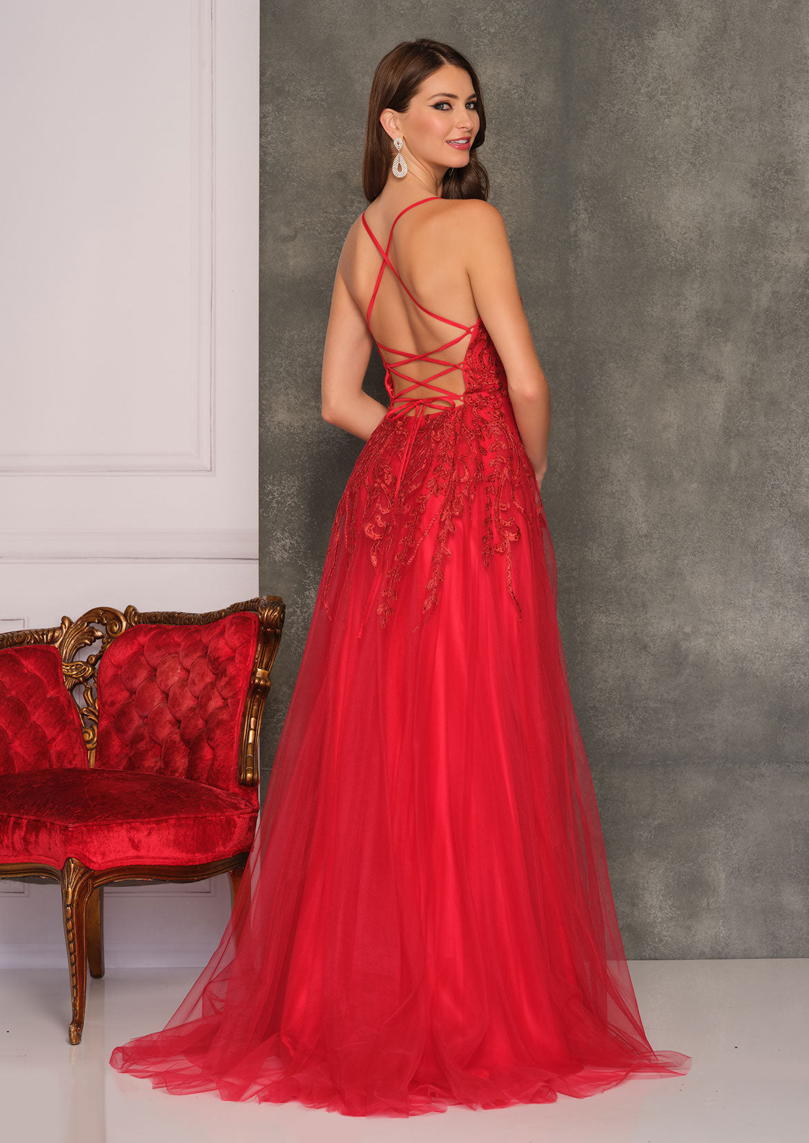 Dave & Johnny Prom Dress A8507