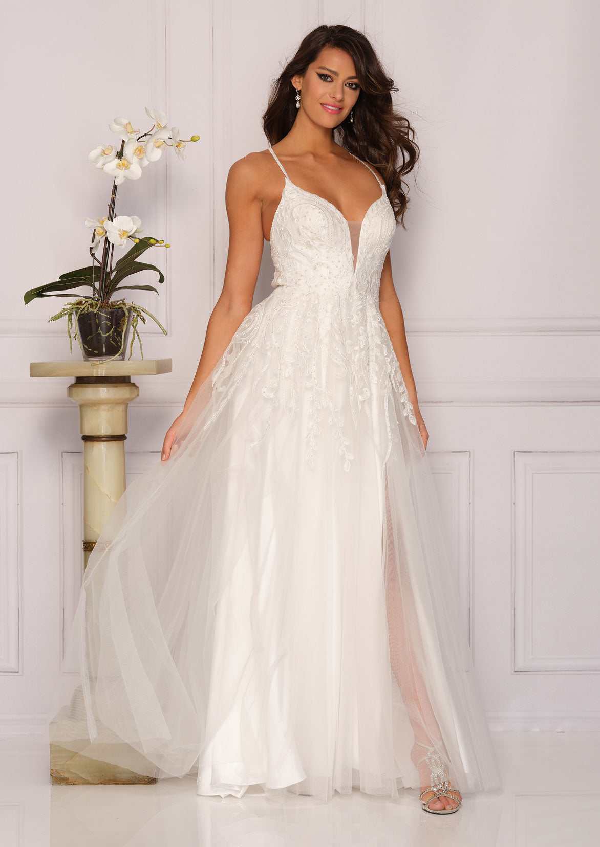 Dave & Johnny Prom Dress A8507
